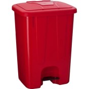 Resim Şenyayla Köşeli Pedallı Çöp Konteyneri 65 Lt. 4260 