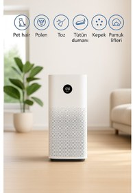 Resim Xiaomi Akıllı Hava Temizleyici - 3 Katmanlı Hepa Filtre, 48 M² Alanetki Ve Ultra Sessiz Çalışma -temiz Hava 