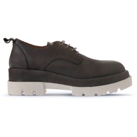 Resim Bueno Shoes Kahverengi Nubuk Kadın Dolgu Topuklu Ayakkabı 01wv2903 
