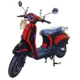 Resim Falcon Turtle 50 Motosiklet Siyah Kırmızı 