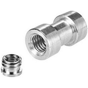 Resim Tripod- Monopod- Işık Standı ve Benzeri için 2 Parça Adaptör Vida 