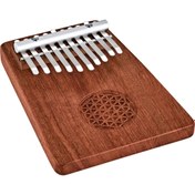 Resim Meinl Sonic Energy KL1002FOL Solid Flower Of Life C Major 10 Note Kalimba (Zambesi Redwood) 