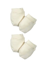 Resim Tinylamb Pure Organik Bebek Eldiven Seti - 2 Takım Bej 