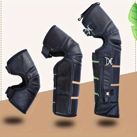 Resim 2 Adet Kışlık Sıcak Elektrikli Bisiklet Bacak Isıtıcısı, Erkek ve Kadınlar İçin Kalın Astarlı Rüzgar Geçirmez Bisiklet Dizlikleri, Rahat Kesim Tasarımı,Güçlendirilmiş Dikiş,Açık Hava Tutkunları 