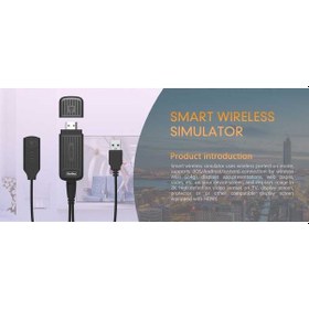Resim Go Des GD-DM566 Kablosuz HDMI Görüntü Aktarıcı Wireless 2.4Ghz W-Fi Bağlantı - Siyah ZORE-258831 