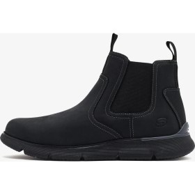 Resim Skechers Augustino - Paulo Erkek Siyah Günlük Ayakkabı 205227 Bbk 