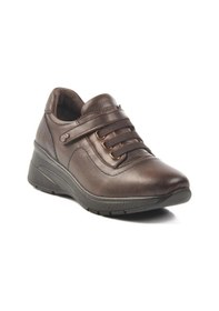 Resim Voyager Z010 Kadın Kahve Deri 36-40 Comfort Ayakkabı Kahve 