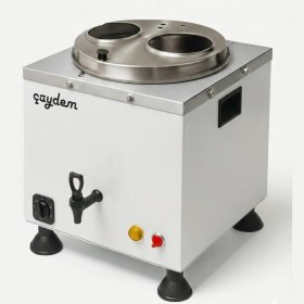 Resim Osmanlı Çay Kazanları Osmanlı Çaydem 2 Demlikli Yalıtımlı Çay Kazanı Şamandıralı Tam Otomatik Çaycı Çay Makinesi 23 Lt Semaver 