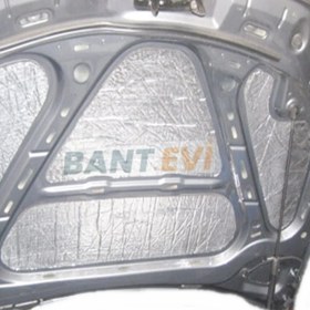 Resim Bant Evi Alüminyum Folyolu Araç Ses Yalıtım Şiltesi 9mm Folyolu Kendinden Yapışkanlı Kauçuk Izolasyon Malzemesi 