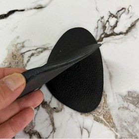 Resim SRTfootcare (SİYAH) Ayakkabı Numara Küçültme Pedi, Deri Ön Yarım Tabanlık, Stiletto Kaydırmaz Ayakkabı Tabanlığı, 1 Çift (42-43) 