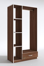 Resim Kenzlife Giysi Dolabı Mengühan 175*90*40 Cvz Gardırop 1 Çekmeceli 