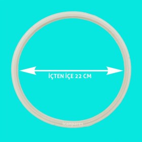 Resim İcanpares Schafer Uyumlu Düdüklü Tencere Lastik Kapak Conta Lastiği 22 cm 