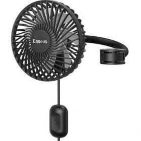 Resim Baseus Arka Koltuk ve Havalandırma Girişli Araç Içi Soğutucu Vantilatör, 3 Kademeli Fan 