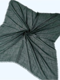 Resim Mim Eşarp Enba Flamlı Yazma %100 Pamuk Nefes Alan Doğal Kumaş Zümrüt 