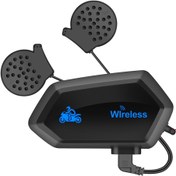Resim Potadak Kulaklık Kablosuz Kulaklık M01 Motosiklet Bluetooth Uyumlu 5.0 Eller Serbest Telefon Çağrı Kiti 