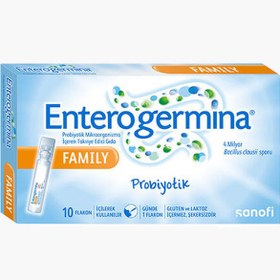 Resim Enterogermina Family Probiyotik 10 Flakon 