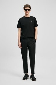 Resim Lufian Erkek Bran Modern Grafik T-Shirt 111020321 Siyah 