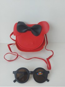 Resim pempem bandana Kız bebek / cocuk çanta gözlük takimi 