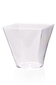 Resim Hepta Collection Beysüs Kübik Prizma Kase Mika Kapaksız Sunum Kabı 25'li 200 CC 