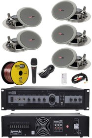 Resim Lastvoice Maxx Paket-2 tavan Hoparlörü Ve 3 Bölgeli Anfi Ses Sistemi Paketi (FULL SET) 