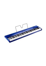 Resim Korg Liano-mb 88 Tuşlu İnce Dijital Piyano - Metalik Mavi Metallic Blue 