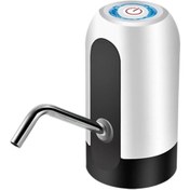 Resim Vk&Vk Otomotik Şarjlı Damacana Su Pompası Usb Şarjlı Pratik Otomatik Akıllı Yeni Nesil Damacana Pompası 