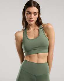 Resim Everfit Training Essentials Haki Kadın Cross Back Sporcu Sütyeni - Haki / L 