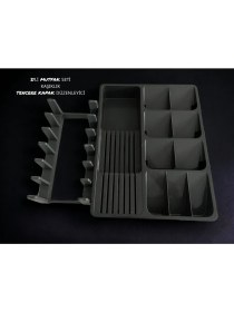 Resim Tekno Trust 2'li Mutfak Seti Antrasit Kaşıklık - Tencere Kapak Düzenleyici 