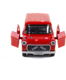 Resim Mixoyuncak Metal Ford Çiçek Abbas Çek Bırak Oyuncak Minibüs 13 cm 