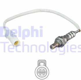 Resim Ford Fiesta Oksijen Sensörü Konum 1 Delphi Marka 2008 / 2012 Model Arası AE819F472CA - 1800955 