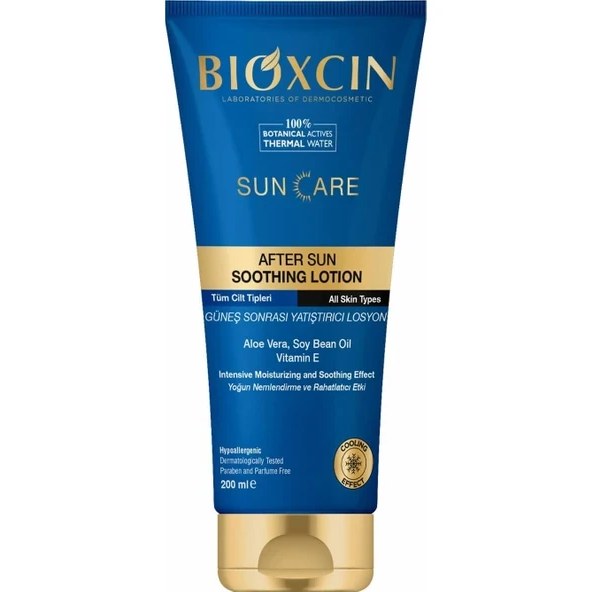Bioxcin Sun Care Güneş Sonrası Krem Yatıştırıcı Nemlendirici Koruyucu, Aloe Vera Soya Yağı Fiyatı ve Özelliklerı - Badem
