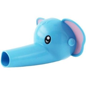 Resim shopwave Çocuklar İçin Eğitici ve Güvenli Musluk Uzatıcı Genişletici Başlık Aparatı Fil Figürlü (5047) 