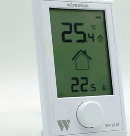 Resim Warmekon WK-20RF Kablosuz Büyük Ekranlı Oda Termostatı 