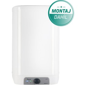 Resim Baymak AQUA X-LED PRIZ. 80 LT TERMOSİFON ( Montaj Dahil ) 
