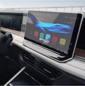 Resim Volkswagen Tayron 12.9 İnç Mat Ekran Koruyucu Multimedya 