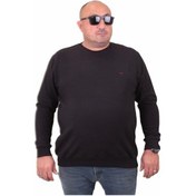 Resim Starbattal Büyük Beden Selanik Classic Sweat 23200 Sıyah-Sıyah 