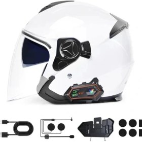 Resim AyrStore Y20 Max Kablosuz Motosiklet Kask Intercom 