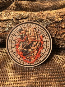 Resim THORSTORE Nordic Bear Patch/Peç/Arma (8,7cm) 