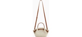 Resim Jw Peı Hana Mini Tote Kahverengi Kanvas Çanta 