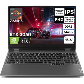 Resim Lenovo LOQ 15ARP9 83JC00DXTRAT40 R5-7235HS 24 GB 4 TB SSD 6 GB RTX3050 15.6" FHD W11H Dizüstü Bilgisayar 