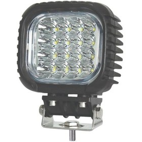 Resim Led Kare Çalışma Lambası Ağır Hizmet 4.160 Lümen Spot 10/30v E-belgeli 48w 32105 