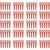 Resim Geekyou 100 Adet 8.3cm Kırmızı Pe Plastik Kesici - Elektrikli Çim Biçme Makinesi Aksesuarı 