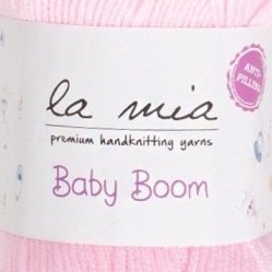 Resim La Mia Baby Boom Bebe Pembe El Örgü İpi - 782 - 34119 