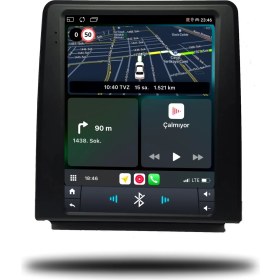 Resim MarTechno Android Multimedya 4GB RAM 64GB Hafıza Renault Clio 5 Tesla 2019-2022 ile uyumlu 