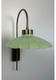 Resim Mint Tekli Aplik Salon Mutfak Koridor Cafe Butik Lamba Aydınlatma Mint 