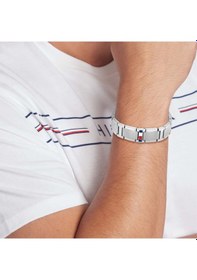 Resim Tommy Hilfiger Thj2790657 Erkek Bileklik Metalik Gri 