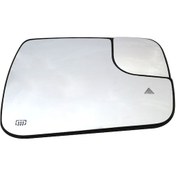 Resim Geeksen Dodge Ram 1500 Dt 2019-2021 Sağ Isıtmalı Kör Nokta Aynası - Beyaz Plastik Yedek Cam 