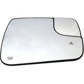 Resim Geeksen Dodge Ram 1500 Dt 2019-2021 Sağ Isıtmalı Kör Nokta Aynası - Beyaz Plastik Yedek Cam 