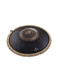 Resim Meinl Sonic Energy Octave Steel Floral Design D-kurd 16" Tongue Drum Siyah 