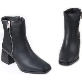 Resim Papuçcity Snyrt 03021 Kadın 6 Cm Topuklu Bot 001 